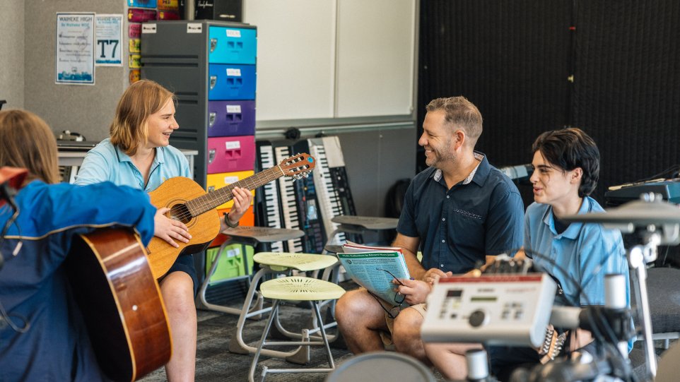 Music and Drama at Waiheke High School