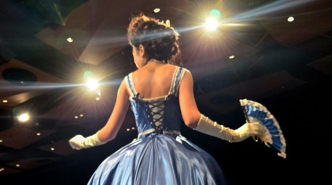 Toi Wearable Arts at Showquest – our small but dedicated team