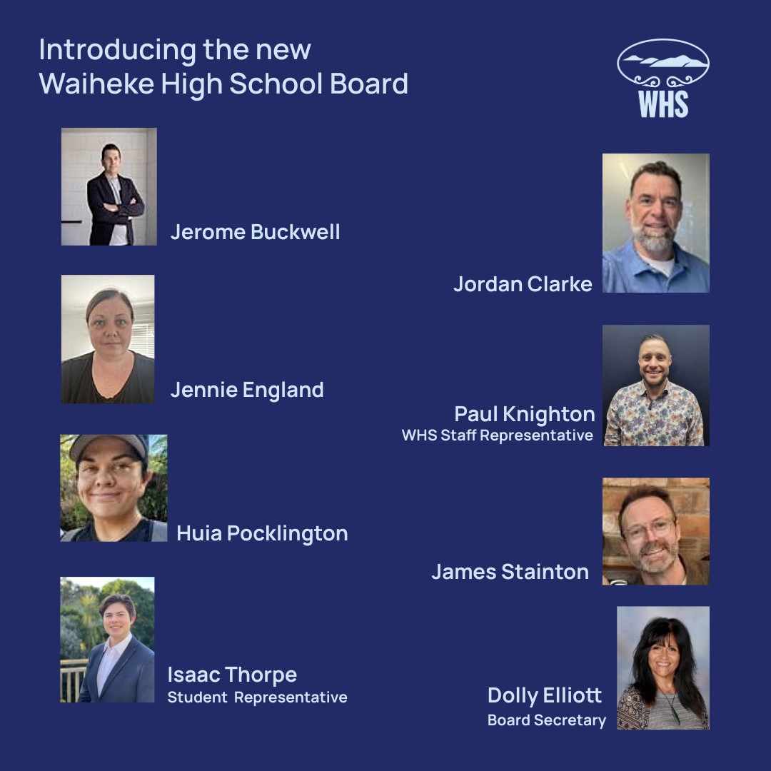 WHS School Board 2025