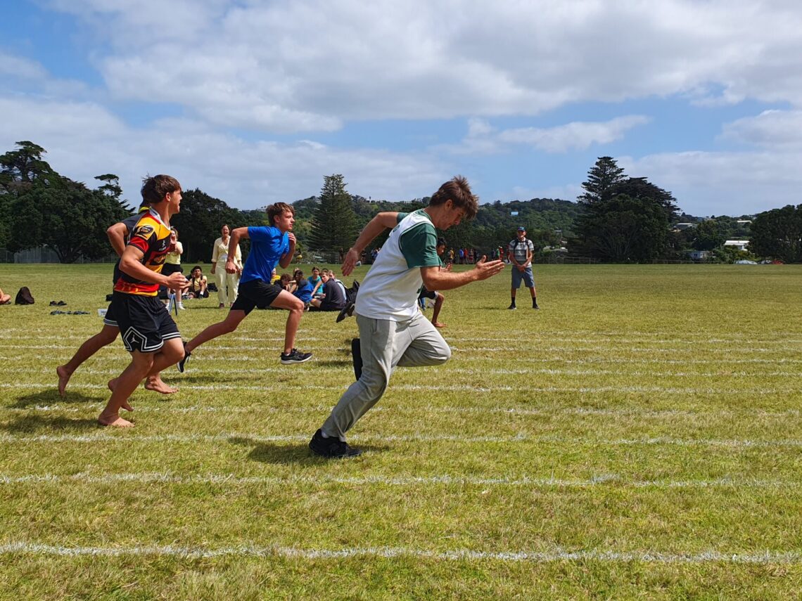 Athletics Day at Waiheke High School