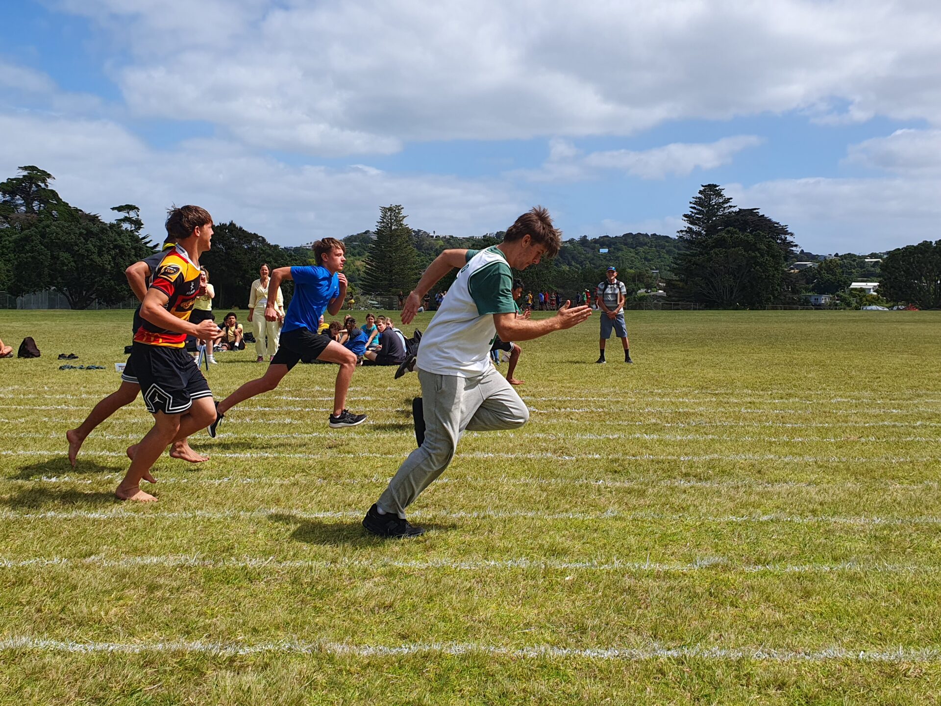 Athletics Day at Waiheke High School