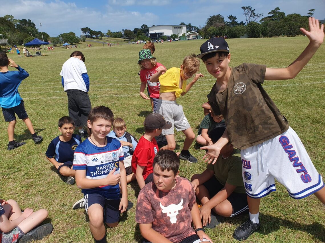 Athletics Day at Waiheke High School