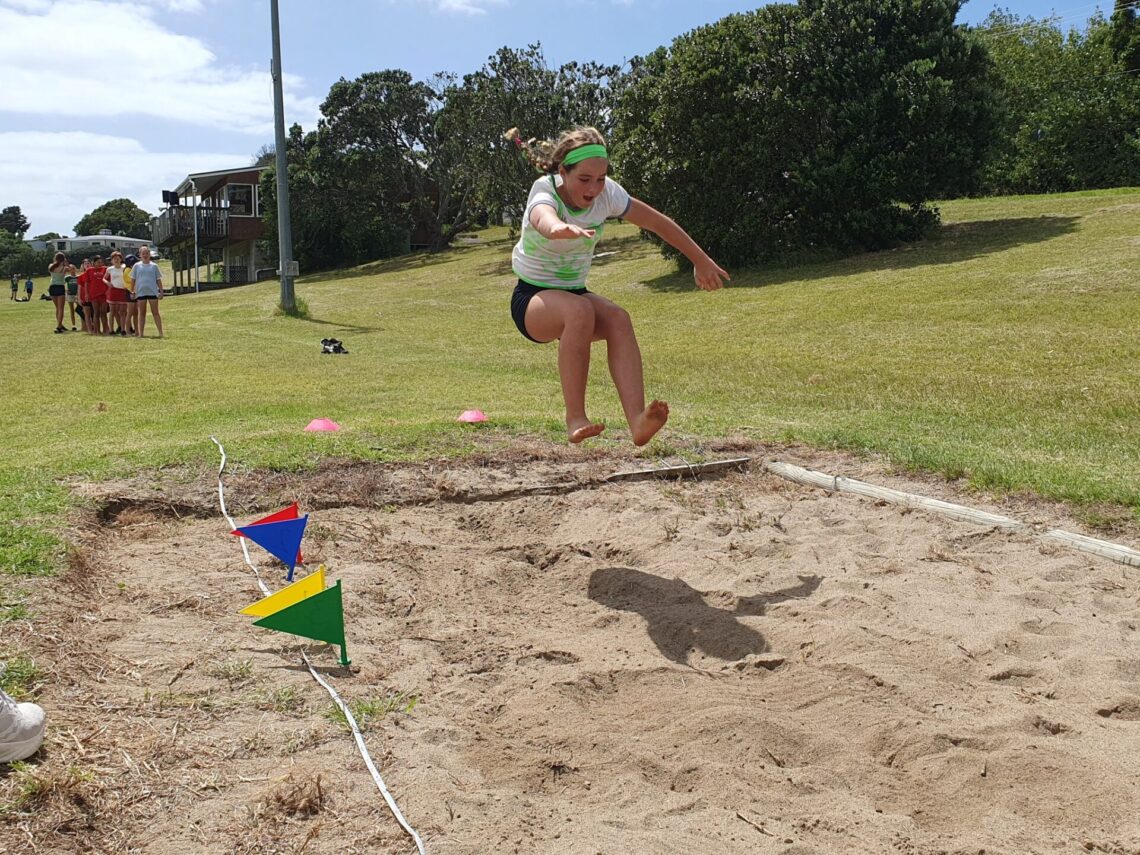 Athletics Day at Waiheke High School