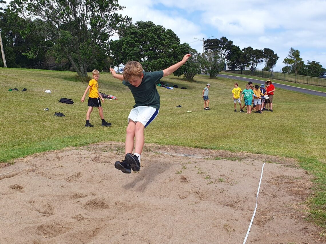Athletics Day at Waiheke High School