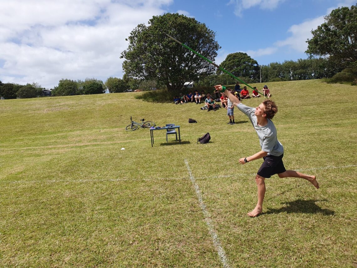 Athletics Day at Waiheke High School