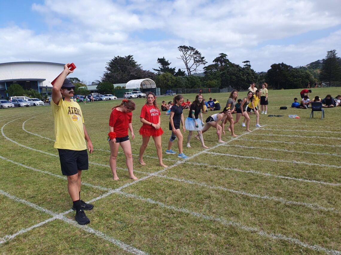 Athletics Day at Waiheke High School