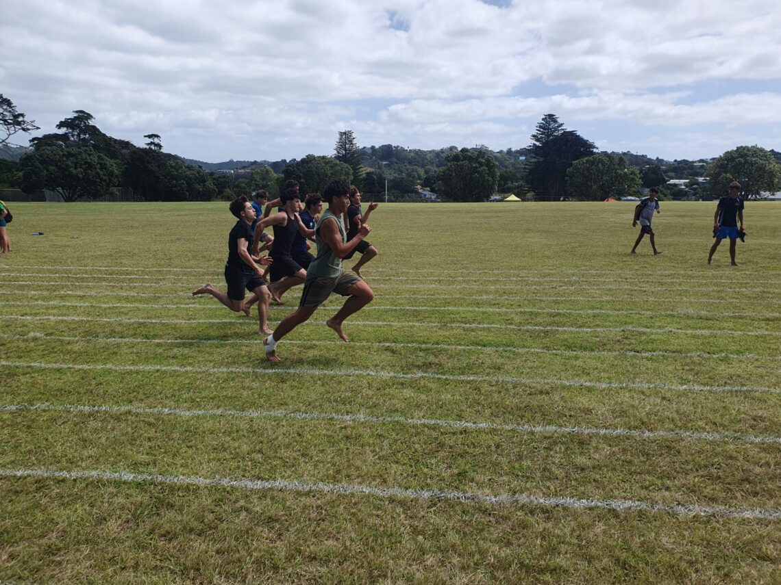 Athletics Day at Waiheke High School