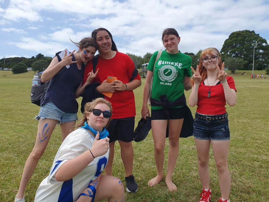 Athletics Day at Waiheke High School