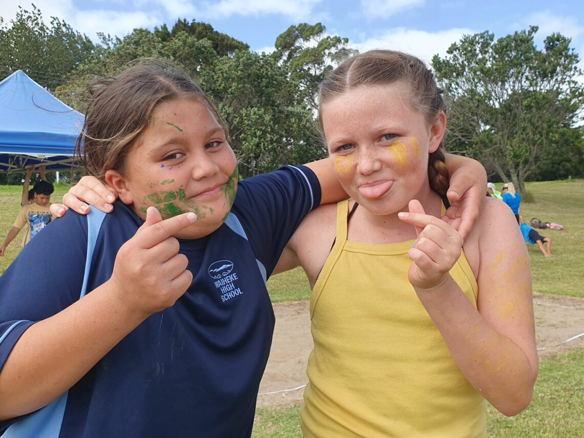 Athletics Day at Waiheke High School