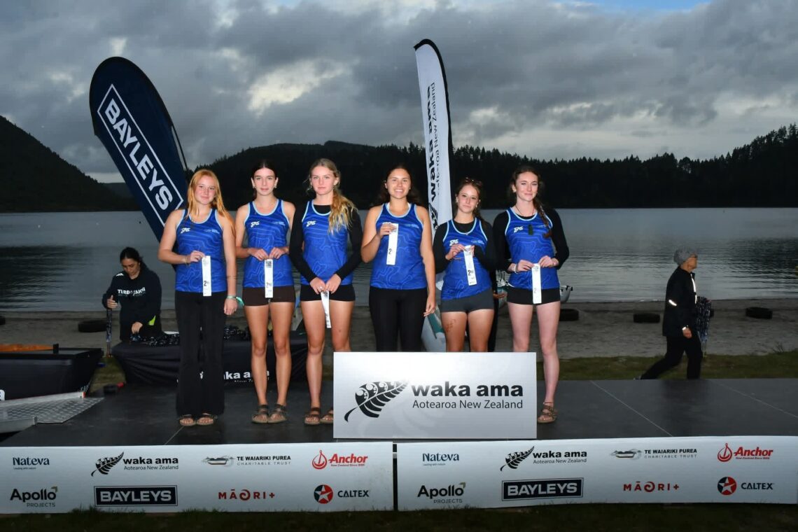 WHS Waka Ama at the nationals