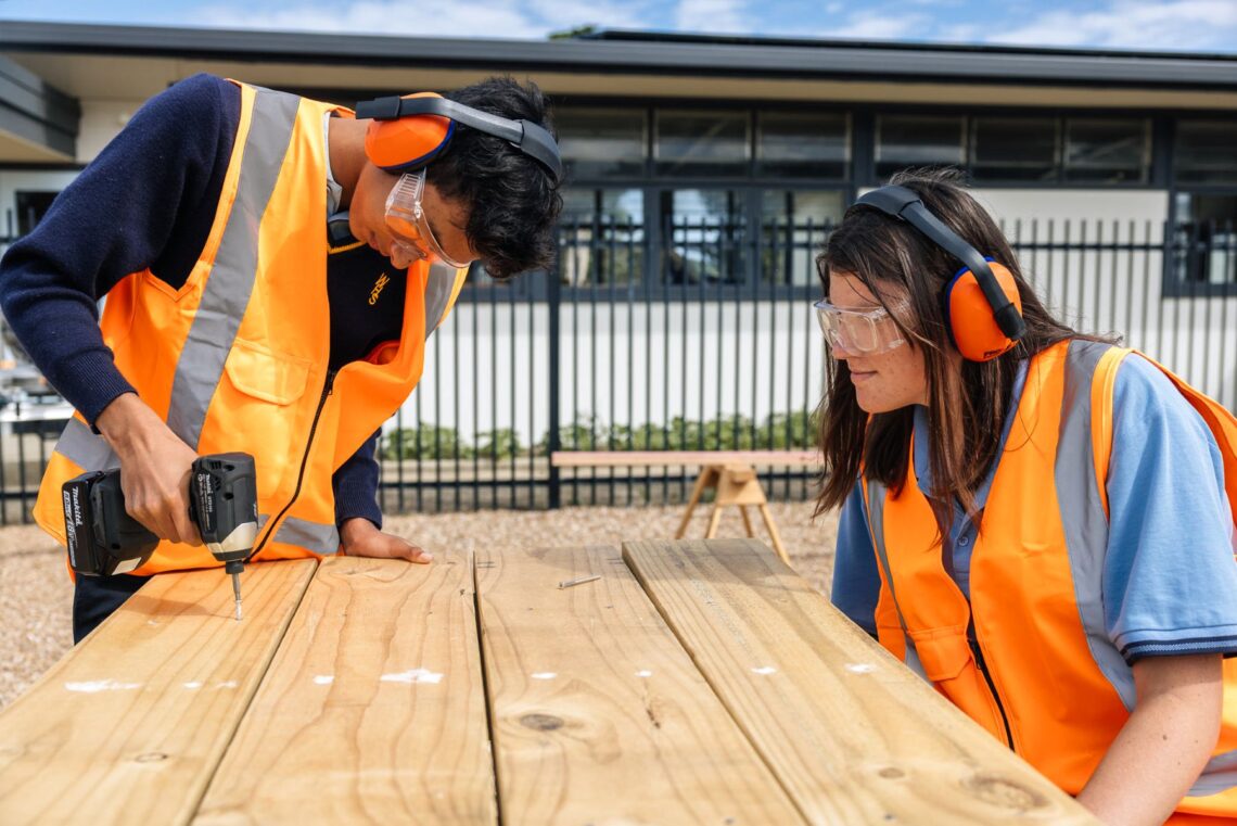 Building Academy , Waiheke High School,