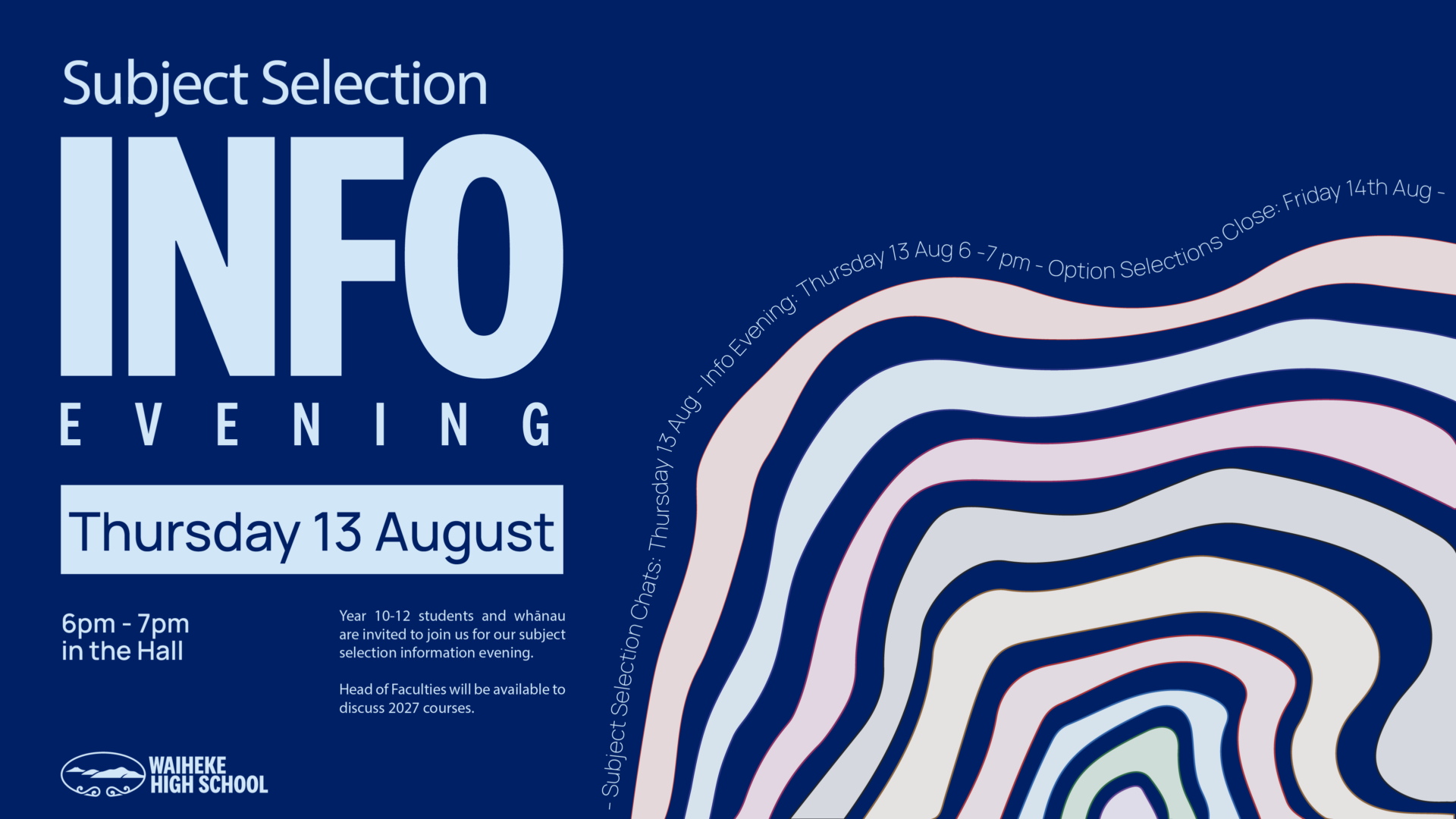 Subject Selection 2026